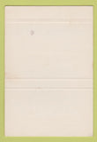 Matchbook Cover - Nickels Steakhouse restaurant New York City 40 Strike
