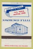 Matchbook Cover - Del Norte Title Crescent City CA 40 Strike