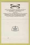 Matchbook Cover - Nibco Piping Products Plymouth Meeting PA 40 Strike