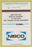 Matchbook Cover - Nibco Piping Products Memphis TN 40 Strike