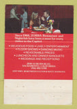 Matchbook Cover - Zorba's Sacto Sacramento CA girlie WEAR 40 Strike