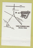 Matchbook Cover - Country 2000 Dallas TX 40 Strike