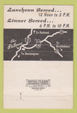 Matchbook Cover - The Palace Hotel Manchester Depot VT WEAR 40 Strike