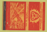 Matchbook Cover - Anti Aircraft Artillery Command WWII WEAR postcard 40 Strike
