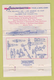 Matchbook Cover - Lighthouse of Alexandria Arrowsmith Tool Los Angeles 40 Strike