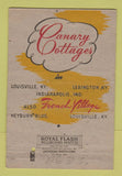 Matchbook Cover - Restaurant French Village Louisville KY Full Length 40 Strike