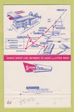 Matchbook Cover Superior Trucking Full Length Little Rock AR St Louis 40 Strike
