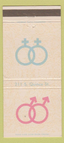 Matchbook Cover - The Foster House Philadelphia PA 30 Strike