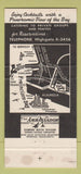 Matchbook Cover - Sea Wolf Restaurant Oakland CA WEAR 30 Strike