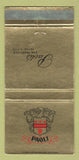 Matchbook Cover - Paoli San Francisco CA restaurant WEAR 30 Strike