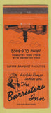 Matchbook Cover - Barristers Inn Eagle Rock CA 30 Strike