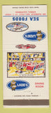 Matchbook Cover - Lazio's Restaurant Eureka CA 30 Strike