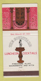 Matchbook Cover - Courtyard Restaurant Sacramento CA 30 Strike