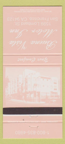 Matchbook Cover - Buena Vista Motor Inn San Francisco CA 30 Strike