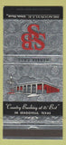 Matchbook Cover - Seagoville State Bank TX 30 Strike