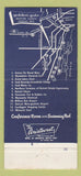 Matchbook Cover - Golden Gate Motor Lodge Southgate MI 30 Strike