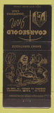 Matchbook Cover - Coarsegold Inn CA 30 Strike