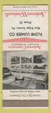 Matchbook Cover - Andersen Windows Flohr Lumber Blue Ridge Summit PA 30 Strike