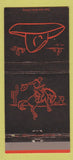 Matchbook Cover - Fred Harvey Hotels Restaurants 30 Strike