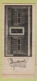 Matchbook Cover - The 400 Frankfort IN WEAR 30 Strike