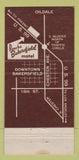 Matchbook Cover - Rancho Bakersfield CA 30 Strike