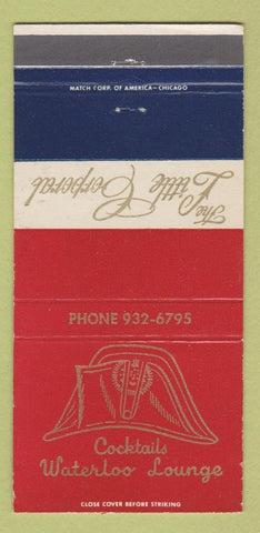 Matchbook Cover - The Little Corporal Kankakee IL restaurant 30 Strike