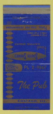 Matchbook Cover - The Pub Chicago IL restaurant WEAR 30 Strike