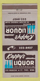 Matchbook Cover - Kappy's Liquor St Paul MN 30 Strike