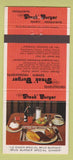 Matchbook Cover - Winco Steak n Burger Restaurants Canada 30 Strike