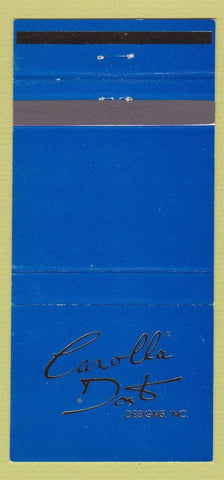 Matchbook Cover - Carolla Dost Design New York City 30 Strike