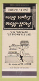 Matchbook Cover - Pratt More Liquor Store Buffalo NY 30 Strike
