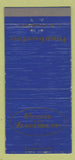 Matchbook Cover Moller & Vanderboom Lumber Quincy IL Forest Fires WEAR 30 Strike