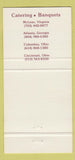 Matchbook Cover - Chase Grill McLean VA Atlanta GA Columbus OH WEAR 30 Strike