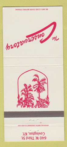 Matchbook Cover - The Conservatory Covington KY 30 Strike