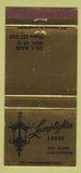 Matchbook Cover - Lamplighter Lodge Red Bluff CA 30 Strike
