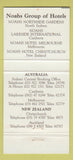 Matchbook Cover - Hertz Rental Cars Hotel Sydney Australia 30 Strike