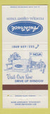 Matchbook Cover - Autotruck Federal Credit Union Louisville KY 30 Strike