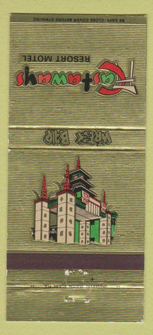 Matchbook Cover - Castaways Resort Motel Miami Beach FL 30 Strike