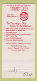 Matchbook Cover - Castaways Resort Motel Miami Beach FL 30 Strike