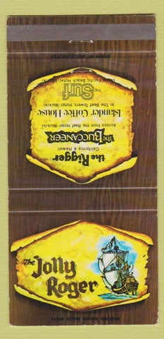 Matchbook Cover - Jolly Roger Restaurants CHAIN 30 Strike