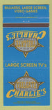 Matchbook Cover - Tailgate Charlie's Hamilton Oshawa Sudbury ON WEAR 30 Strike