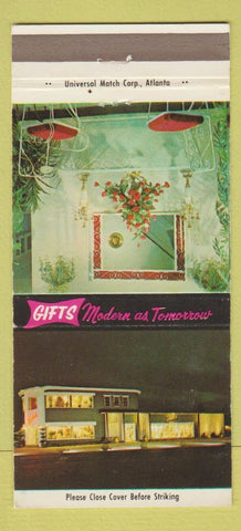 Matchbook Cover - Zimlich Flowers Mobile AL WEAR 30 Strike