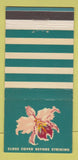 Matchbook Cover - J Baldi Salon Miami Coral Gables FL 30 Strike