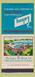 Matchbook Cover - The Colony Motor Hotel Cranston RI 30 Strike