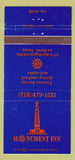 Matchbook Cover - Monument Inn La Porte TX 30 Strike