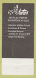Matchbook Cover - Alioto's Restaurant Milwaukee WI 30 Strike