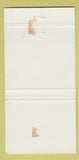 Matchbook Cover - Garden of Food Restaurant Harpers Ferry WV WEAR 30 Strike