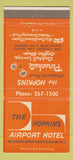 Matchbook Cover - The Hopkins Airport Hotel Cleveland OH 30 Strike
