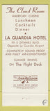 Matchbook Cover - LaGuardia Hotel Airport Resort New York City 30 Strike