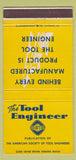 Matchbook Cover - Tool Engineer Publication 30 Strike